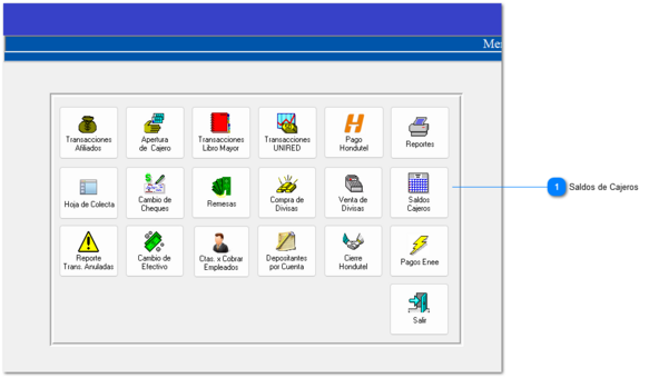 3.2.11 Saldos de Cajeros