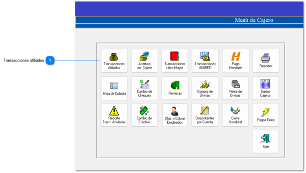 3.2.1 Transacciones afiliados