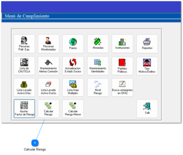 3.5.19 Calcular Riesgo