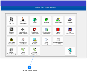 3.5.20 Calcular Riesgo Menor