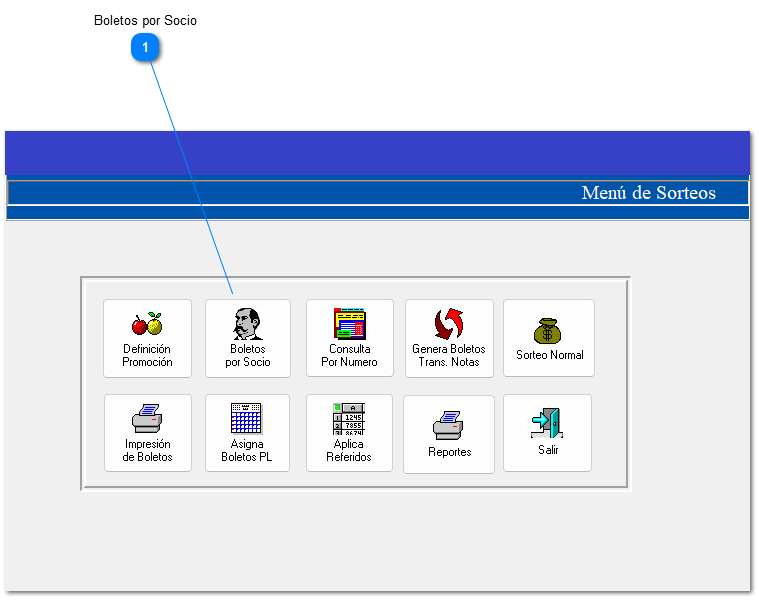 3.6.2 Boletos por Socio