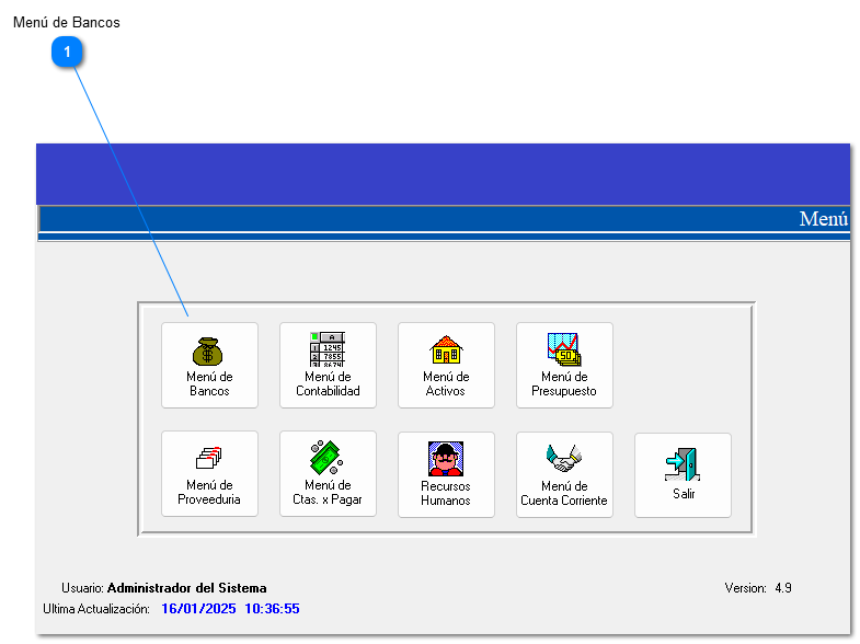 4.1.1 Definición de Bancos