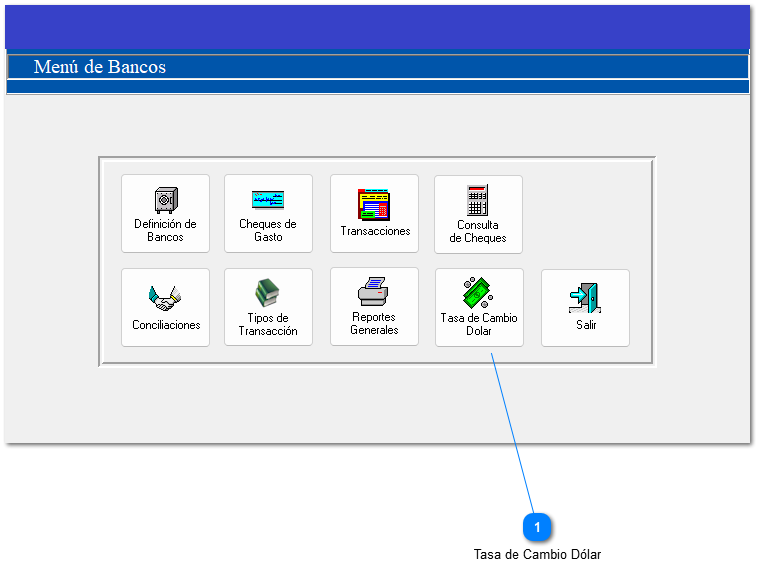 4.1.8 Tasa de Cambio de Dólar