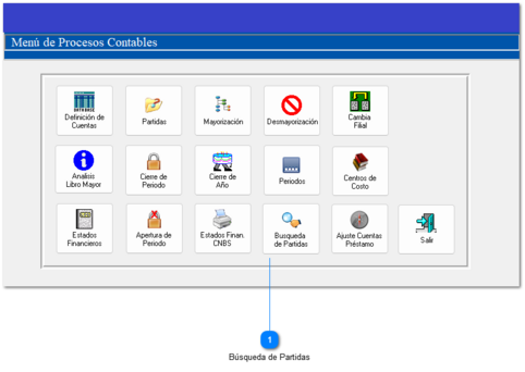 4.2.14 Búsqueda de Partidas