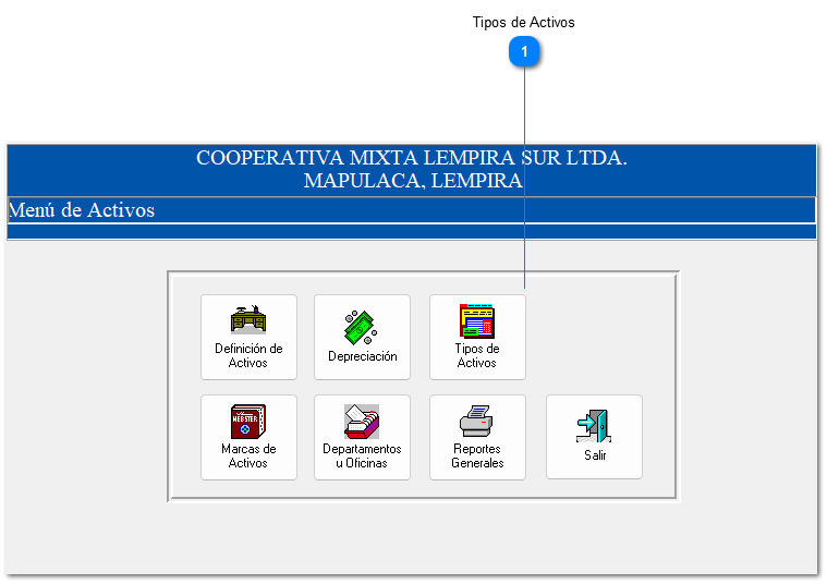 4.3.3 Tipos de Activos