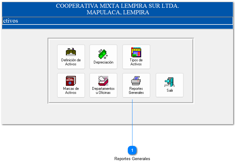 4.3.6 Reportes Generales