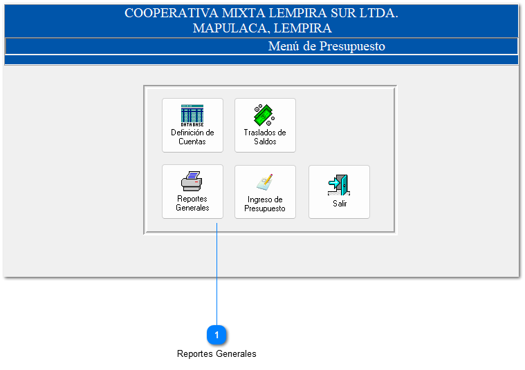 4.4.3 Reportes Generales