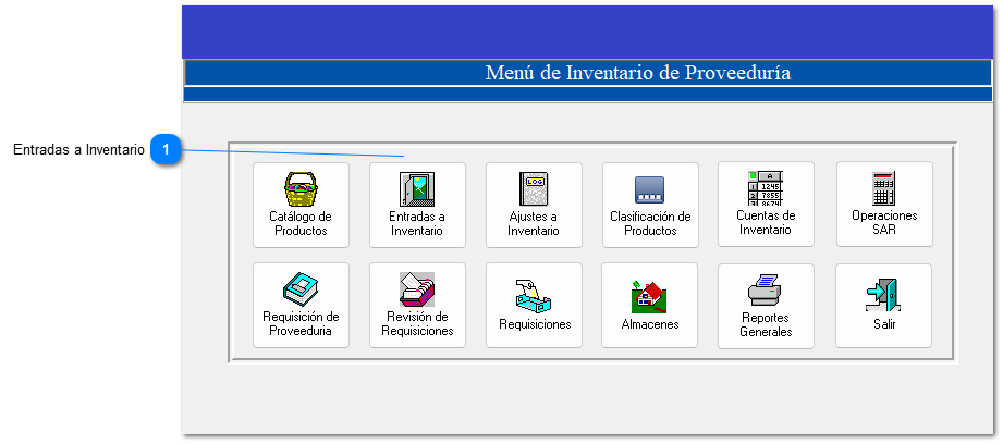 4.5.10 Entradas a Inventario