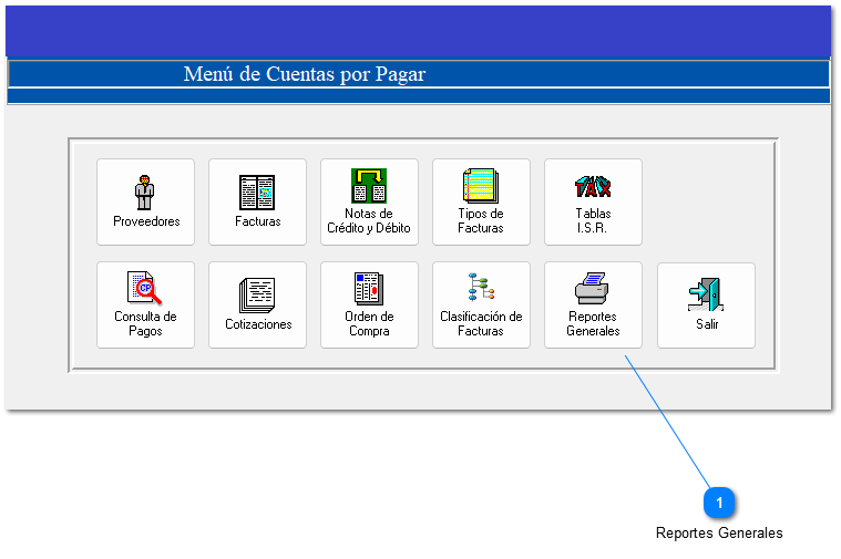 4.6.10 Reportes Generales