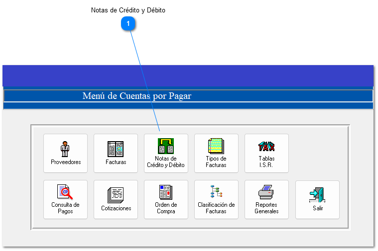 4.6.3 Notas de Crédito y Débito