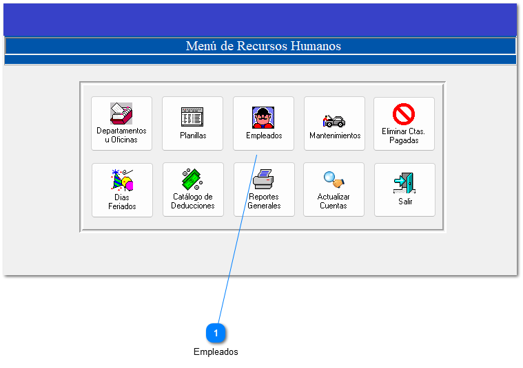 4.7.3 Mantenimiento de Personal (Empleados)