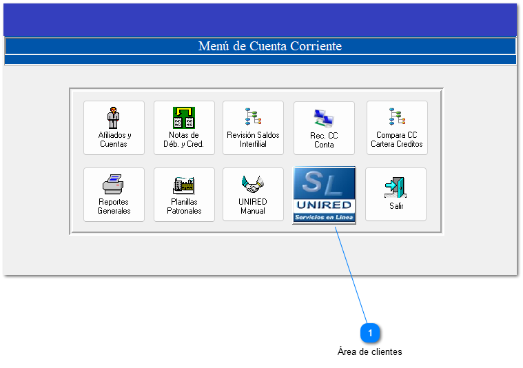 4.8.9 Transacciones UNIRED