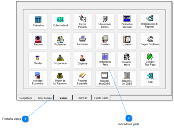p. Indicadores Perla